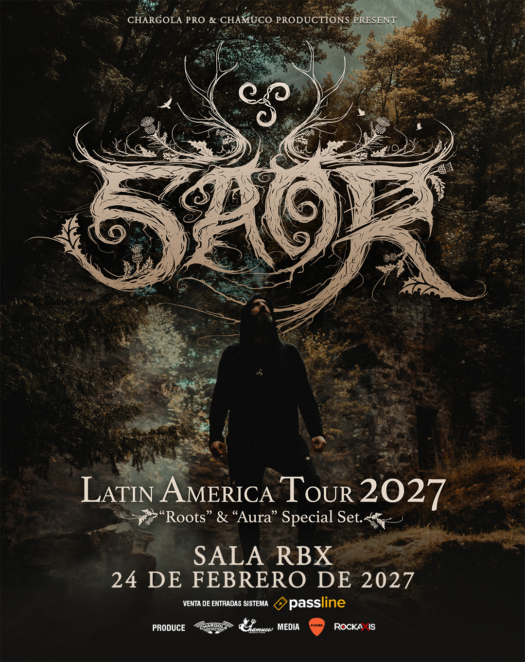 Debut en suelo nacional: Saor llegará el próximo 24 de febrero